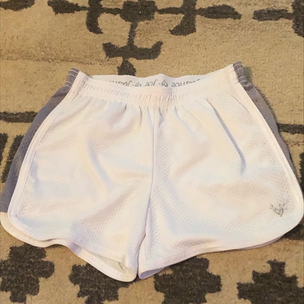 Justice Athletic Shorts - White